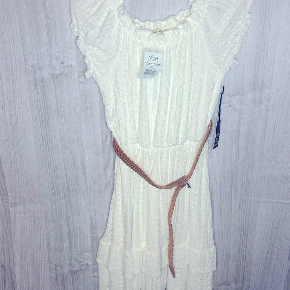 Liberty Love White Eyelet Dress